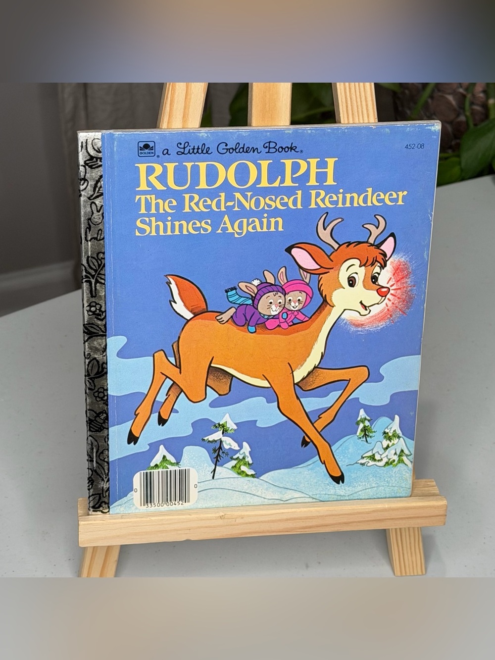 Little Golden Books Rudolph the Red-Nosed Reindeer Shines Again by Robert L May